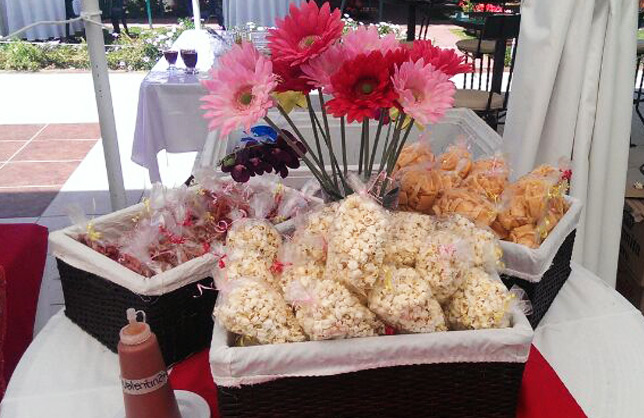 Mesa de postres y dulces