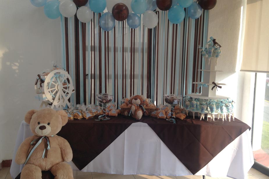 Mesa de postres y dulces