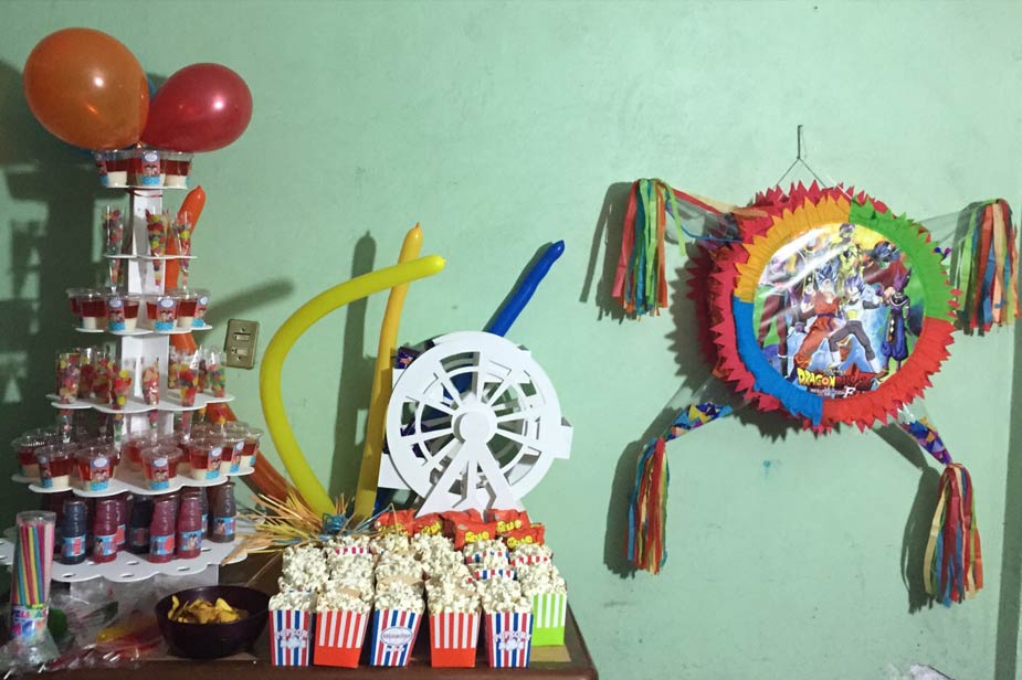 Mesa de postres y dulces